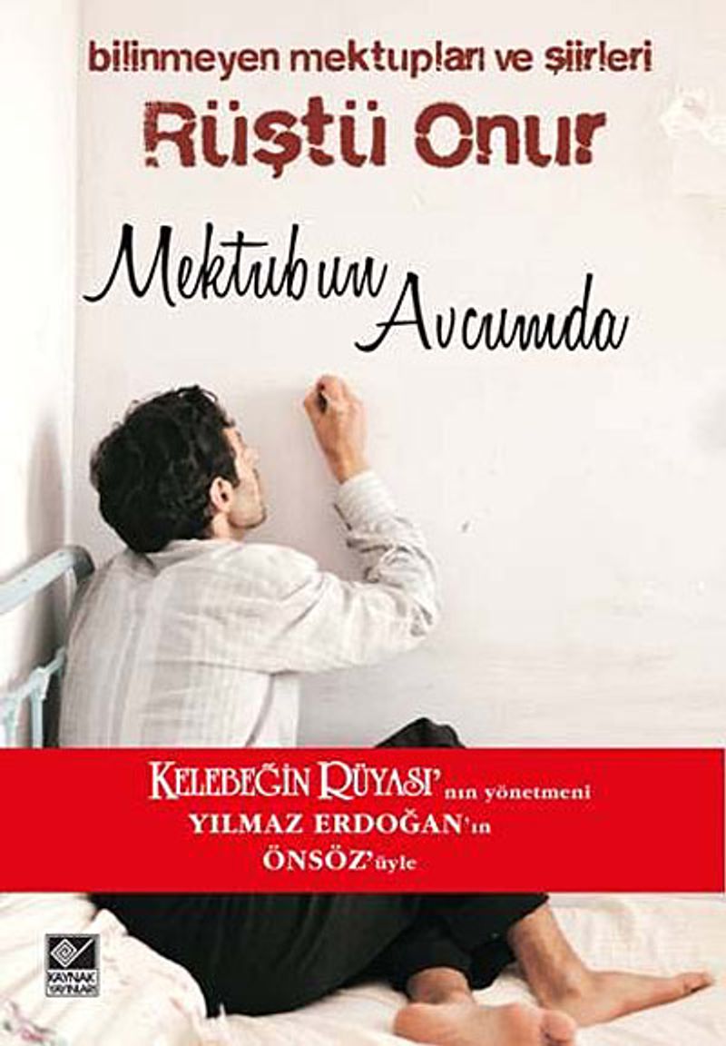 Rüştü Onur - Mektubun Avcumda Bilinmeyen Mektupları ve Şiirleri kitap kapağı