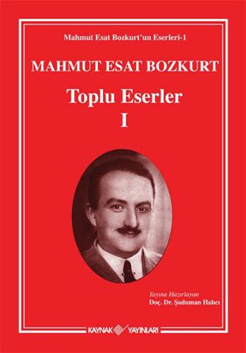 Mahmut Esat Bozkurt Toplu Eserler -I kitap kapağı