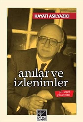 Anılar ve İzlenimler kitap kapağı