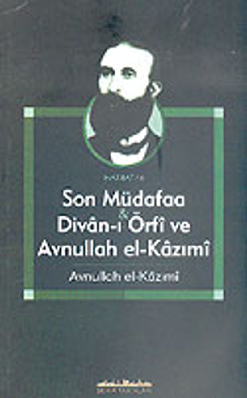 Son Müdafaa Divan-ı Örfi ve avnullah el-Kazımi kitap kapağı