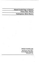 Ahmet Cevdet Paşa ve Zamanı kitap kapağı