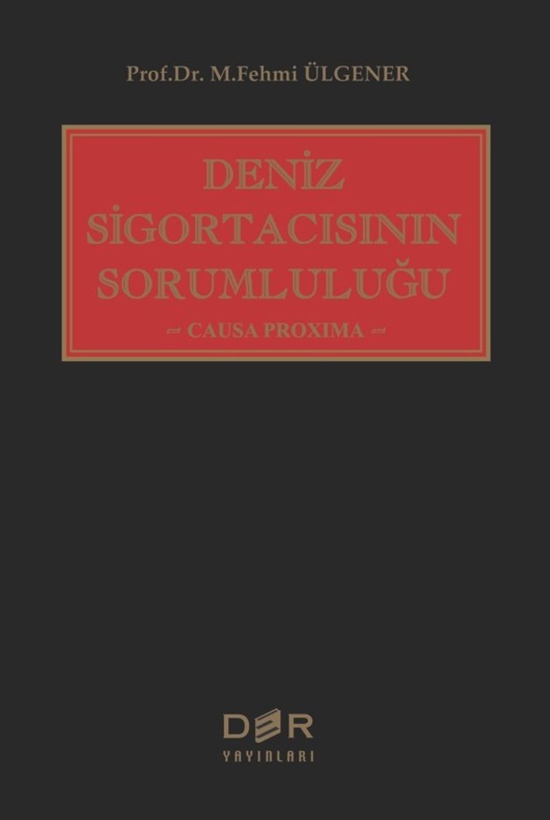 Deniz Sigortacısının Sorumluluğu kitap kapağı