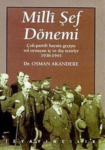Milli Şef Dönemi kitap kapağı