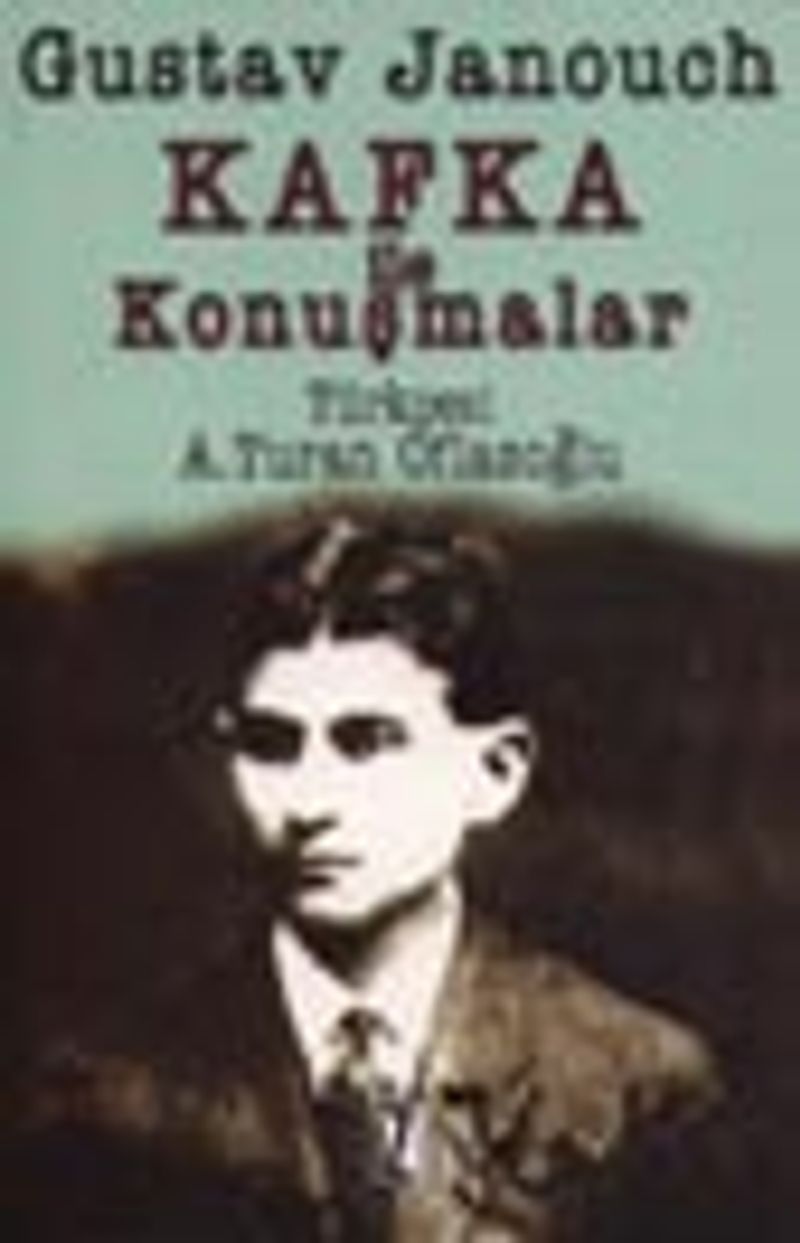 Kafka ile Konuşmalar kitap kapağı