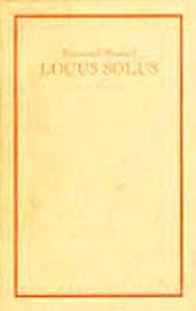 Locus Solus kitap kapağı