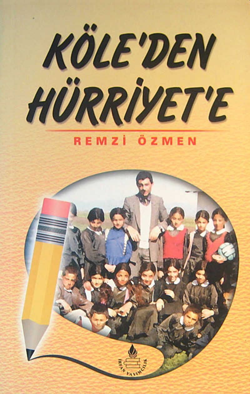 Köle'den Hürriyet'e kitap kapağı