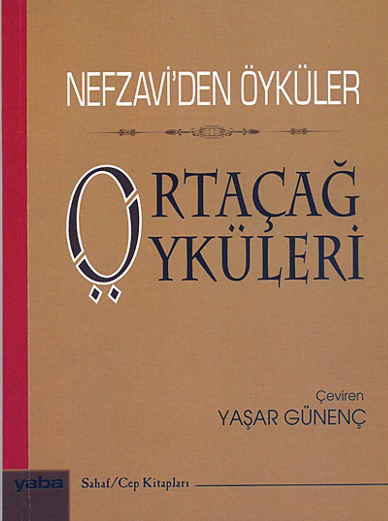 Nefzavi'den Öyküler/Orta Çağ Öyküleri cep boy kitap kapağı