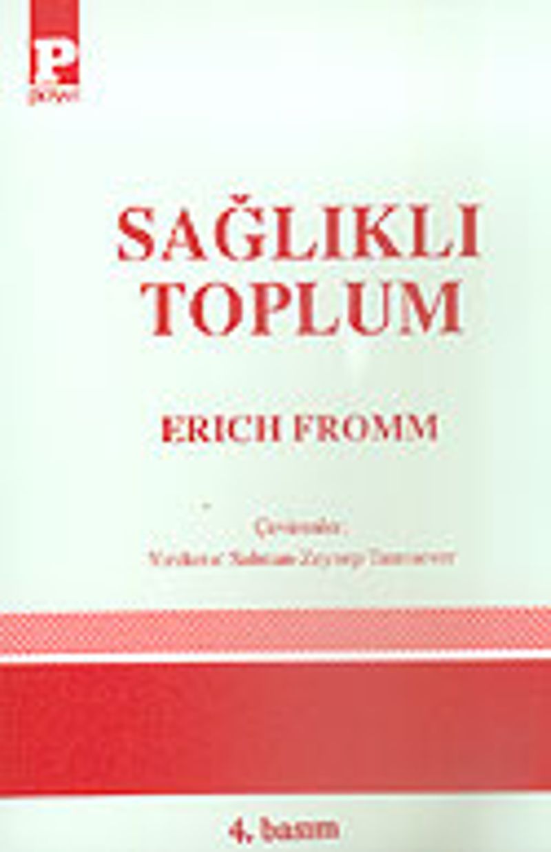 Sağlıklı Toplum kitap kapağı