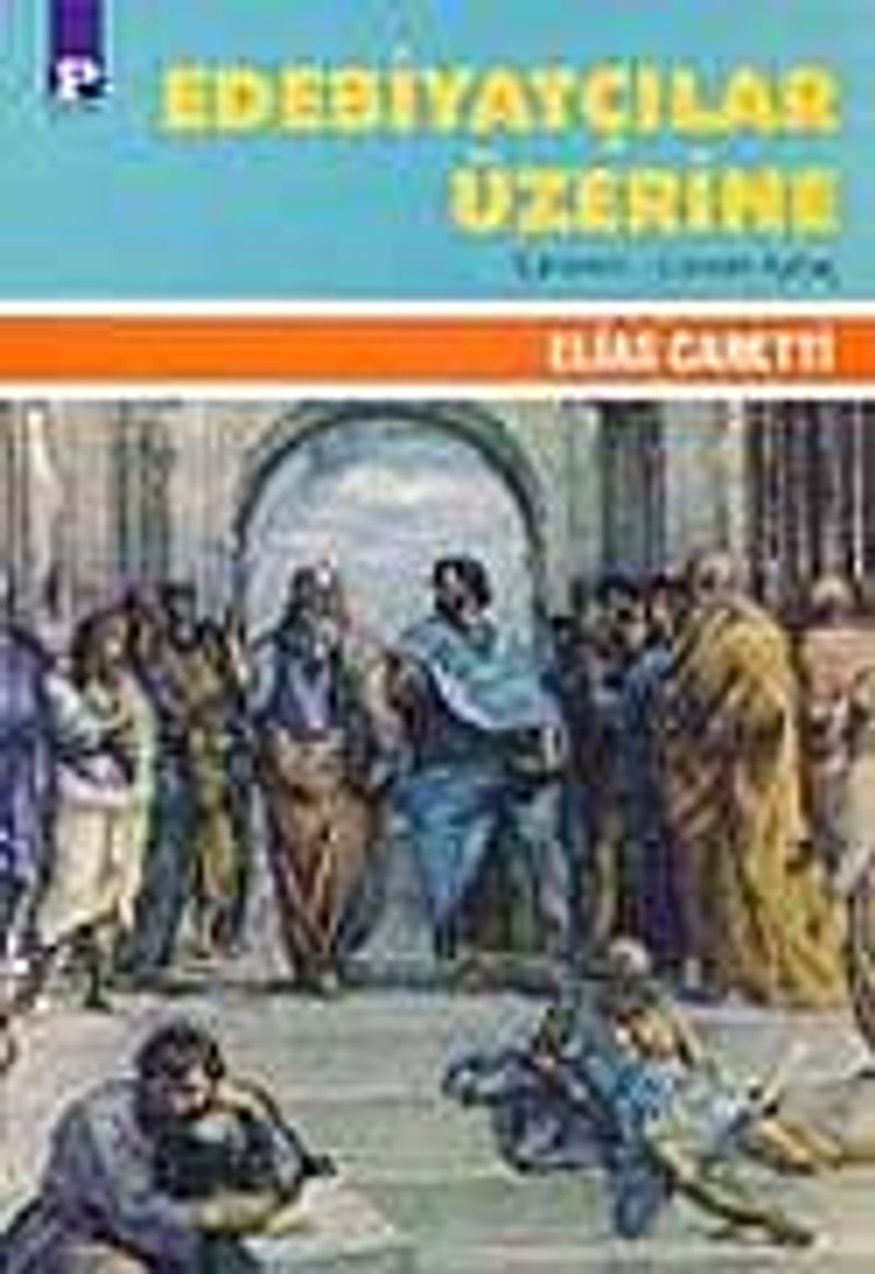 Edebiyatçılar Üzerine kitap kapağı