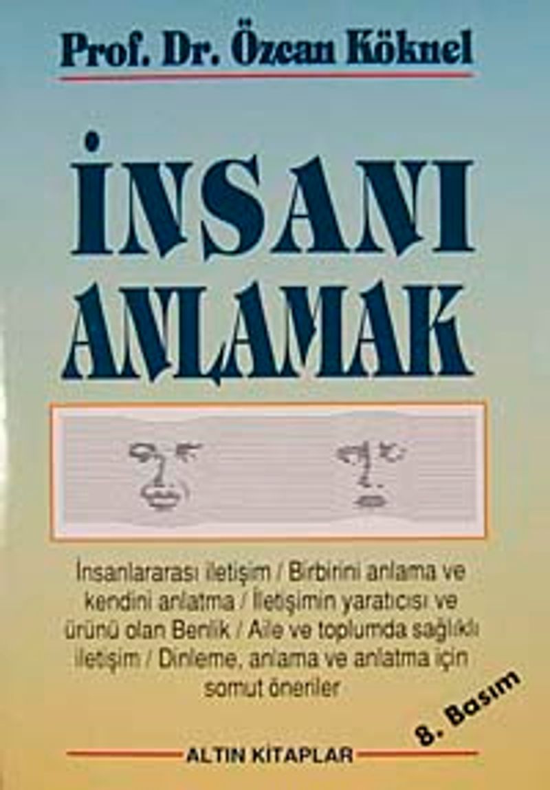 İnsanı Anlamak kitap kapağı