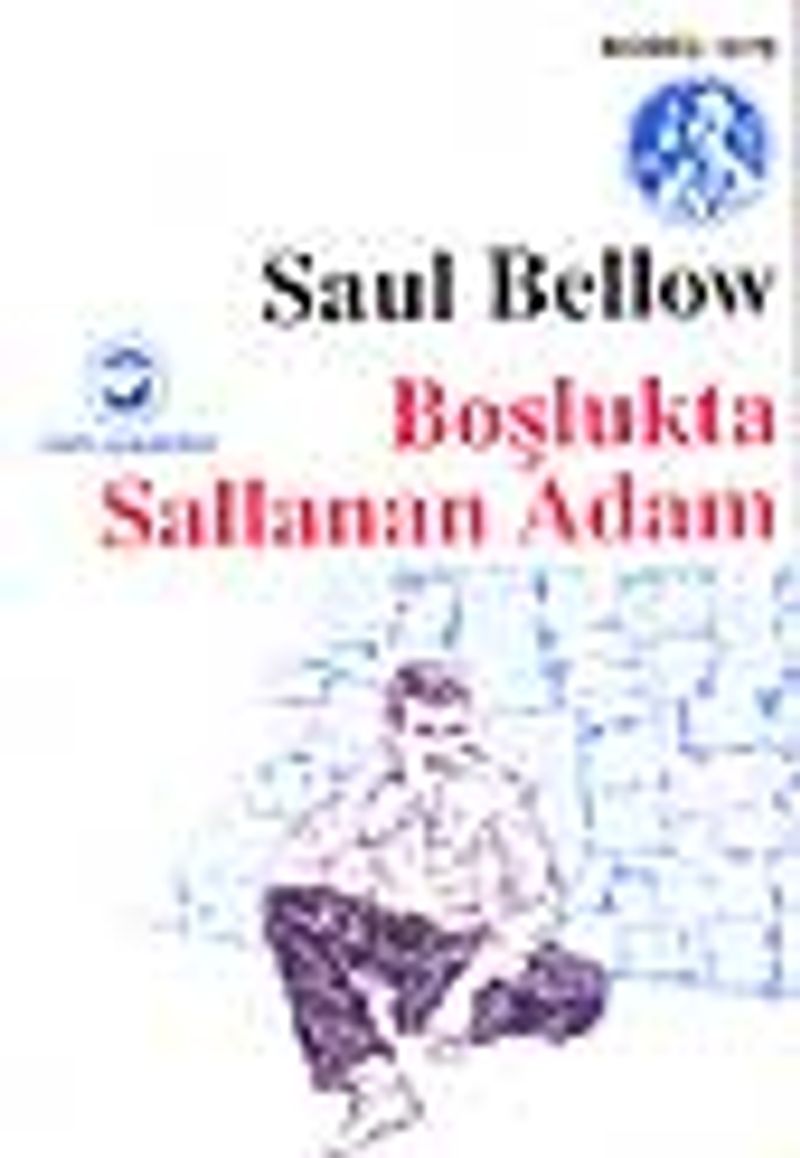 Boşlukta Sallanan Adam kitap kapağı