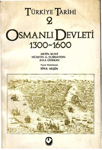 Türkiye Tarihi 2 / Osmanlı Devleti 1300-1600 kitap kapağı
