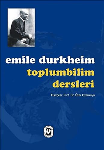 Toplumbilim Dersleri kitap kapağı