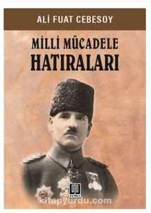 Milli Mücadele Hatıraları kitap kapağı