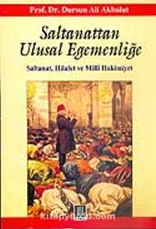 Saltanattan Ulusal Egemenliğe kitap kapağı