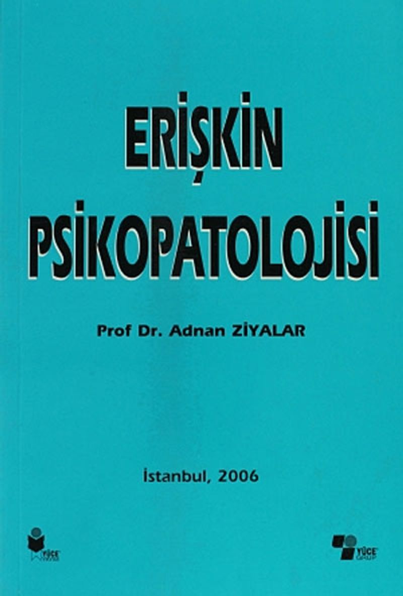 Erişkin Psikopatolojisi kitap kapağı