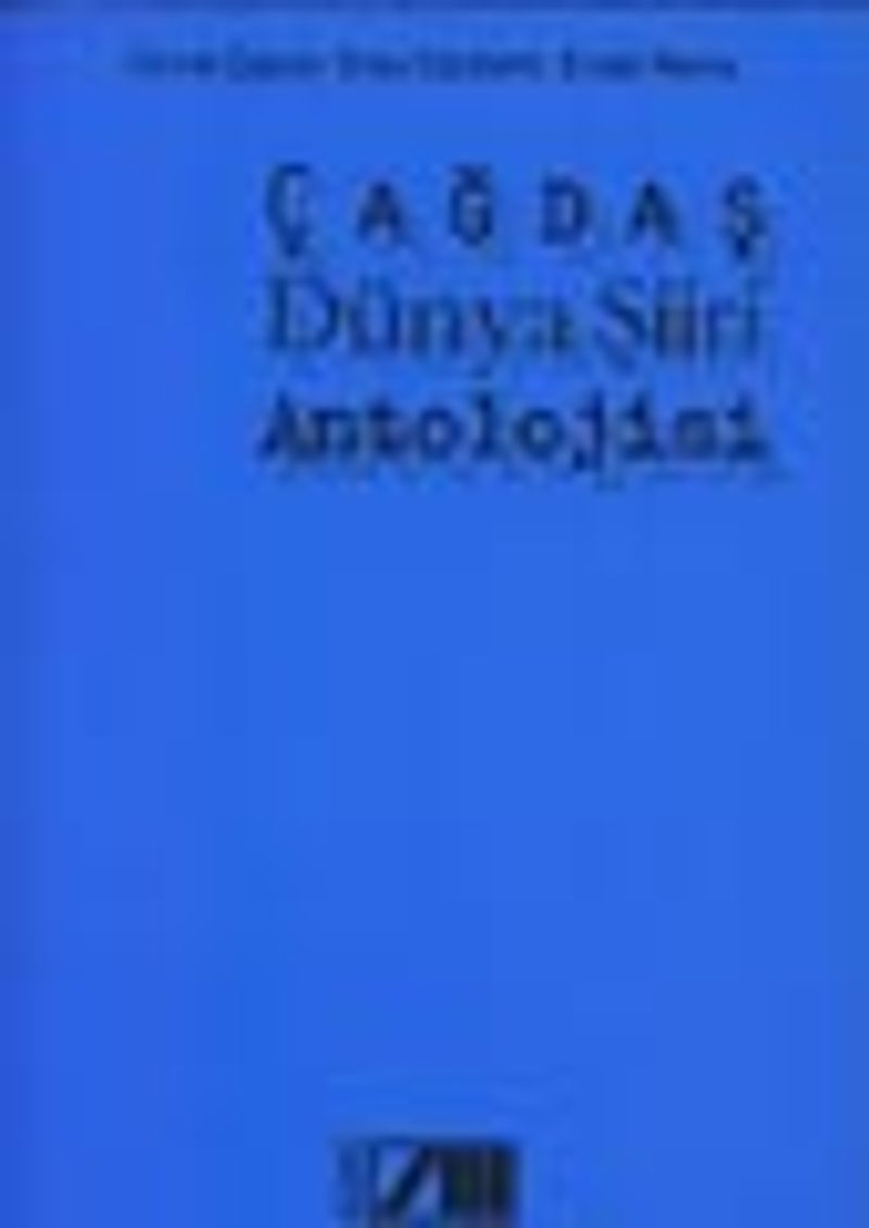 Çağdaş Dünya Şiiri Antolojisi kitap kapağı