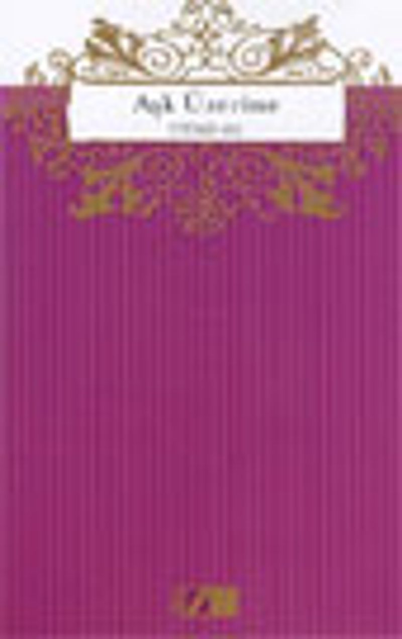 Aşk Üzerine kitap kapağı