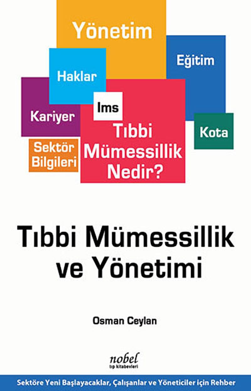Tıbbi Mümessillik ve Yönetimi kitap kapağı