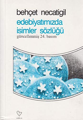 Edebiyatımızda İsimler Sözlüğü kitap kapağı