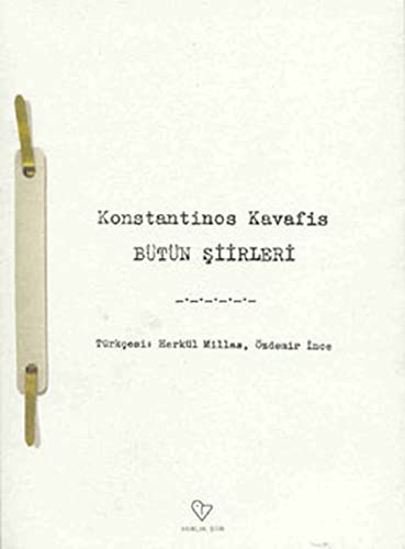 Konstantinos Kavafis - Bütün Şiirleri kitap kapağı