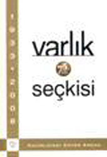 Varlık 75.Yıl Seçkisi kitap kapağı
