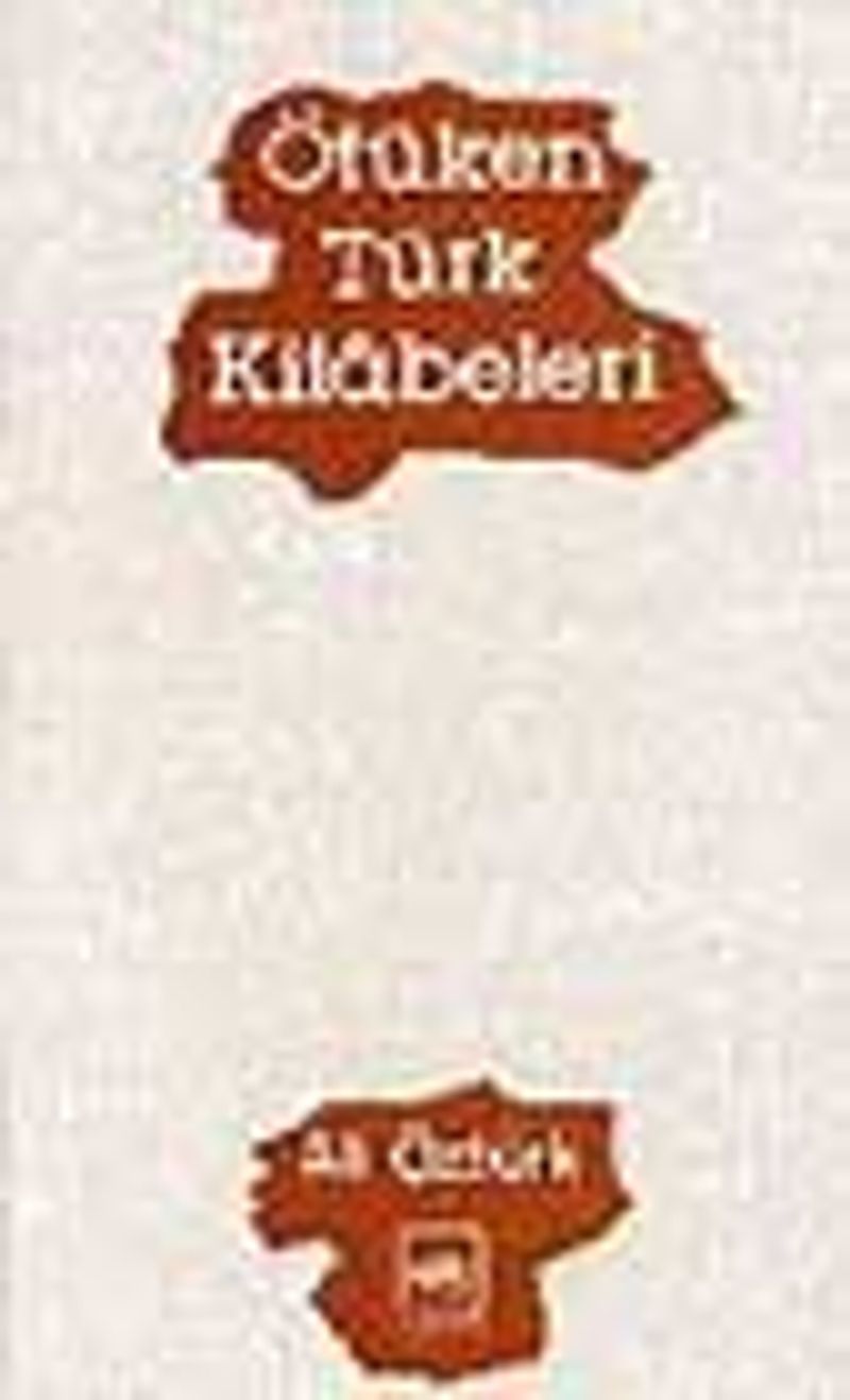 Ötüken Türk Kitâbeleri kitap kapağı