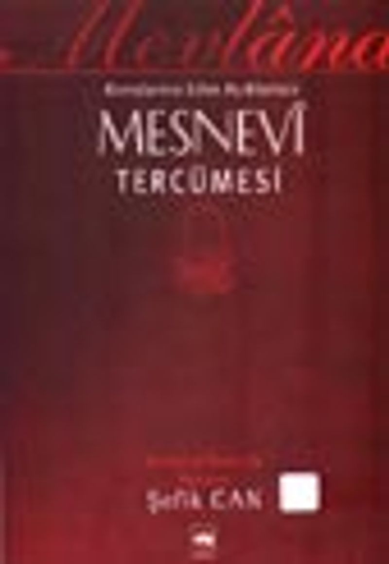 Mesnevi Tercümesi (1-6) kitap kapağı
