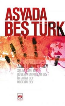 Asya' da Beş Türk kitap kapağı