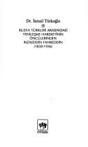 Rızaeddin Fahreddin kitap kapağı