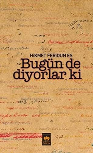 Bugün de Diyorlar ki kitap kapağı