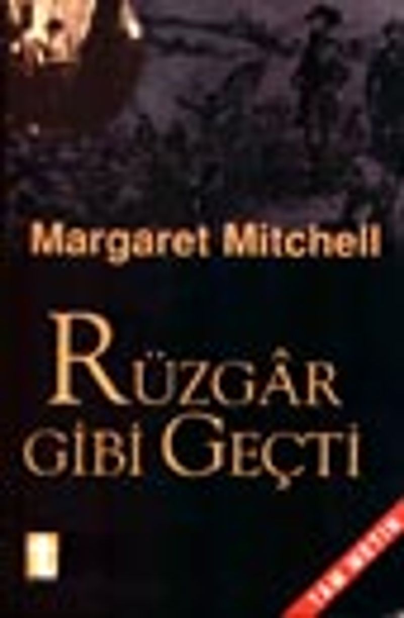 Rüzgar Gibi Geçti / 2 kitap kapağı