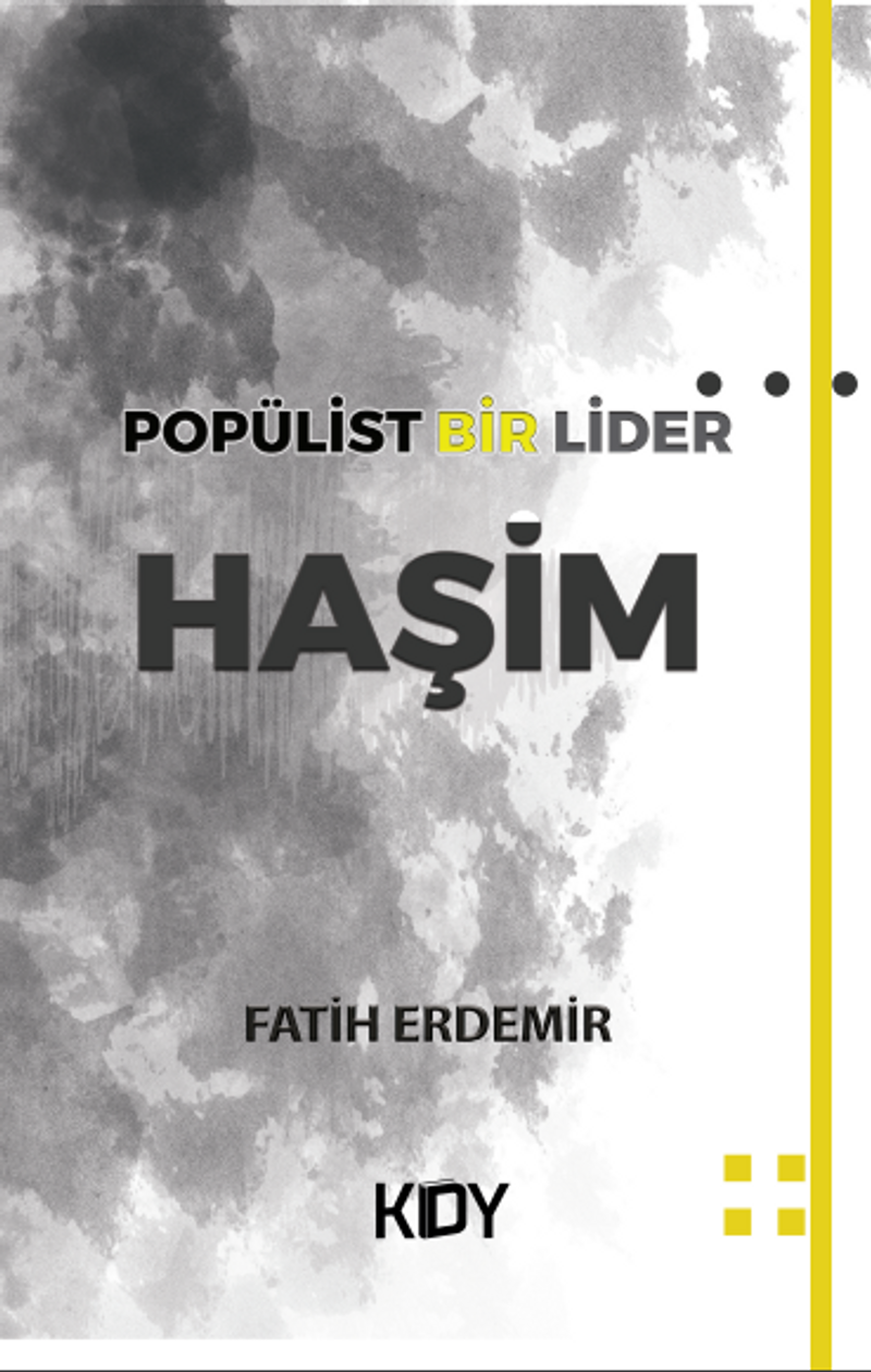 Popülist Bir Lider Haşim kitap kapağı
