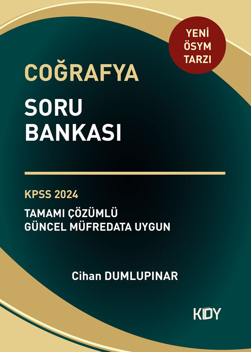 KPSS Coğrafya Soru Bankası kitap kapağı