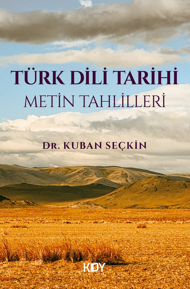Türk Dili Tarihi Metin Tahlilleri kitap kapağı