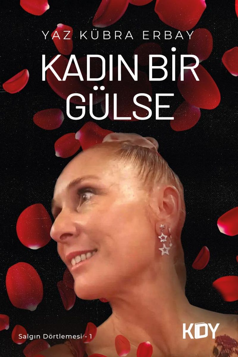 Kadın Bir Gülse kitap kapağı