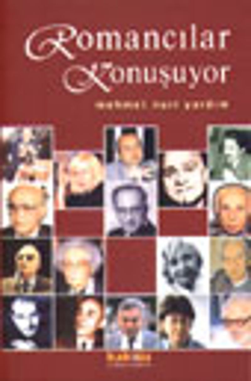 Romancılar Konuşuyor kitap kapağı