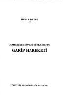 Cumhuriyet Dönemi Türk Şiirinde Garip Hareketi kitap kapağı