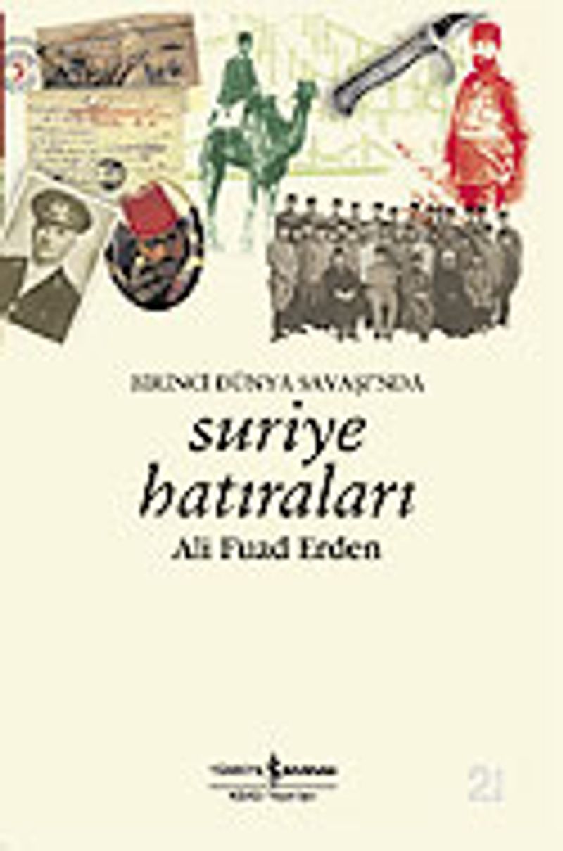 Birinci Dünya Harbi'nde Suriye Hatıraları kitap kapağı