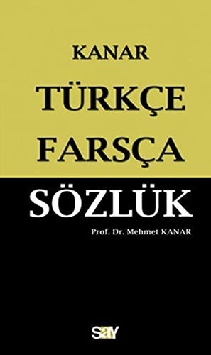 Türkçe-Farsça Sözlük (Küçük Boy) kitap kapağı