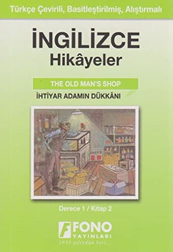 İhtiyar Adamın Dükkanı (derece 1) kitap kapağı