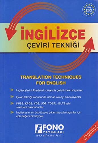 İngilizce Çeviri Tekniği kitap kapağı
