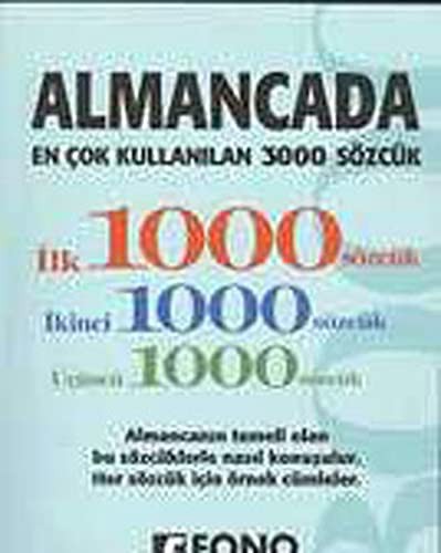 Almancada En Çok Kullanılan 3000 Sözcük kitap kapağı