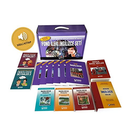 İleri İngilizce Seti (12 Kitap 6 Cd) kitap kapağı
