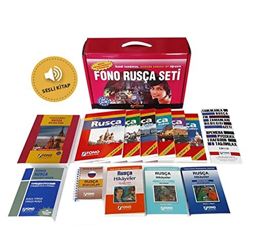 Rusça Seti (15 Kitap 6 Cd) kitap kapağı