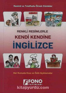 Renkli Resimlerle Kendi Kendine İngilizce kitap kapağı