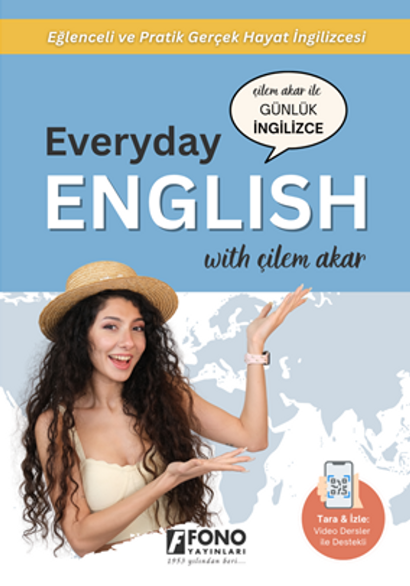 Everyday English With Çilem Akar (Çilem Akar İle Günlük İngilizce) kitap kapağı