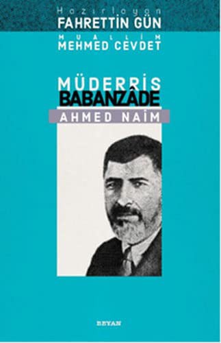 Müderris Babanzade Ahmed Naim kitap kapağı