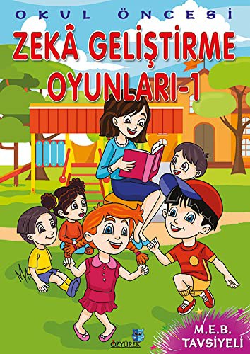 Okul Öncesi Zeka Geliştirme Oyunları-1 kitap kapağı
