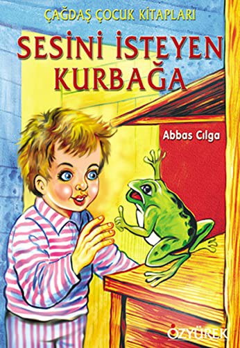 Sesini İsteyen Kurbağa kitap kapağı